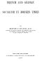 [Gutenberg 59815] • French and German Socialism in Modern Times